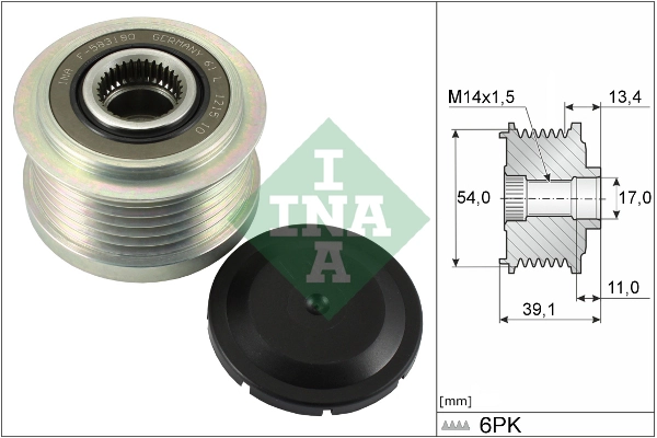 Alternator Freewheel Clutch